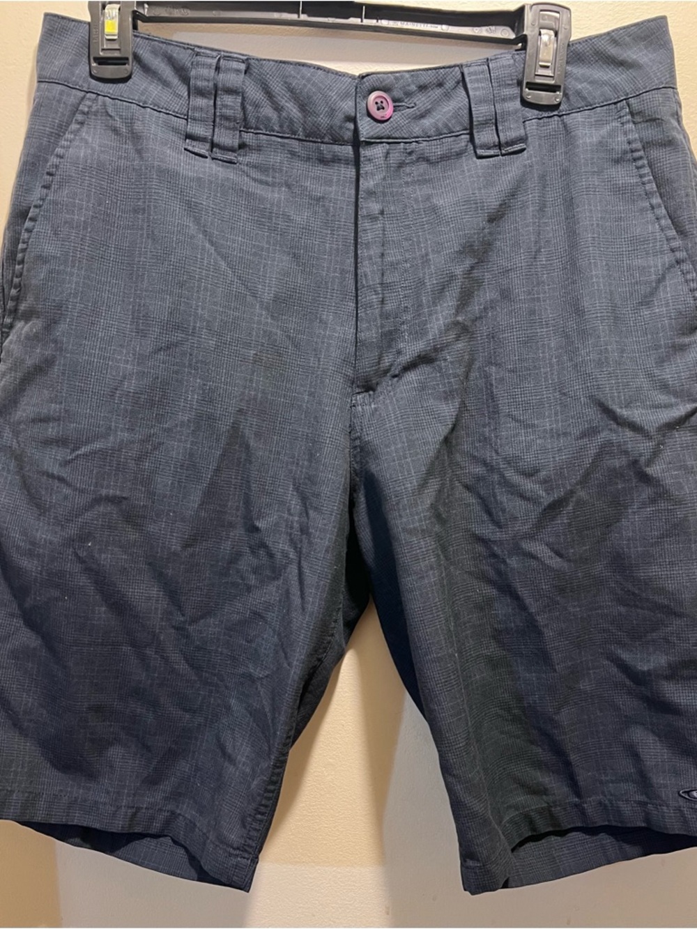 O'Neill Men's Dark Navy Flat Front Shorts
